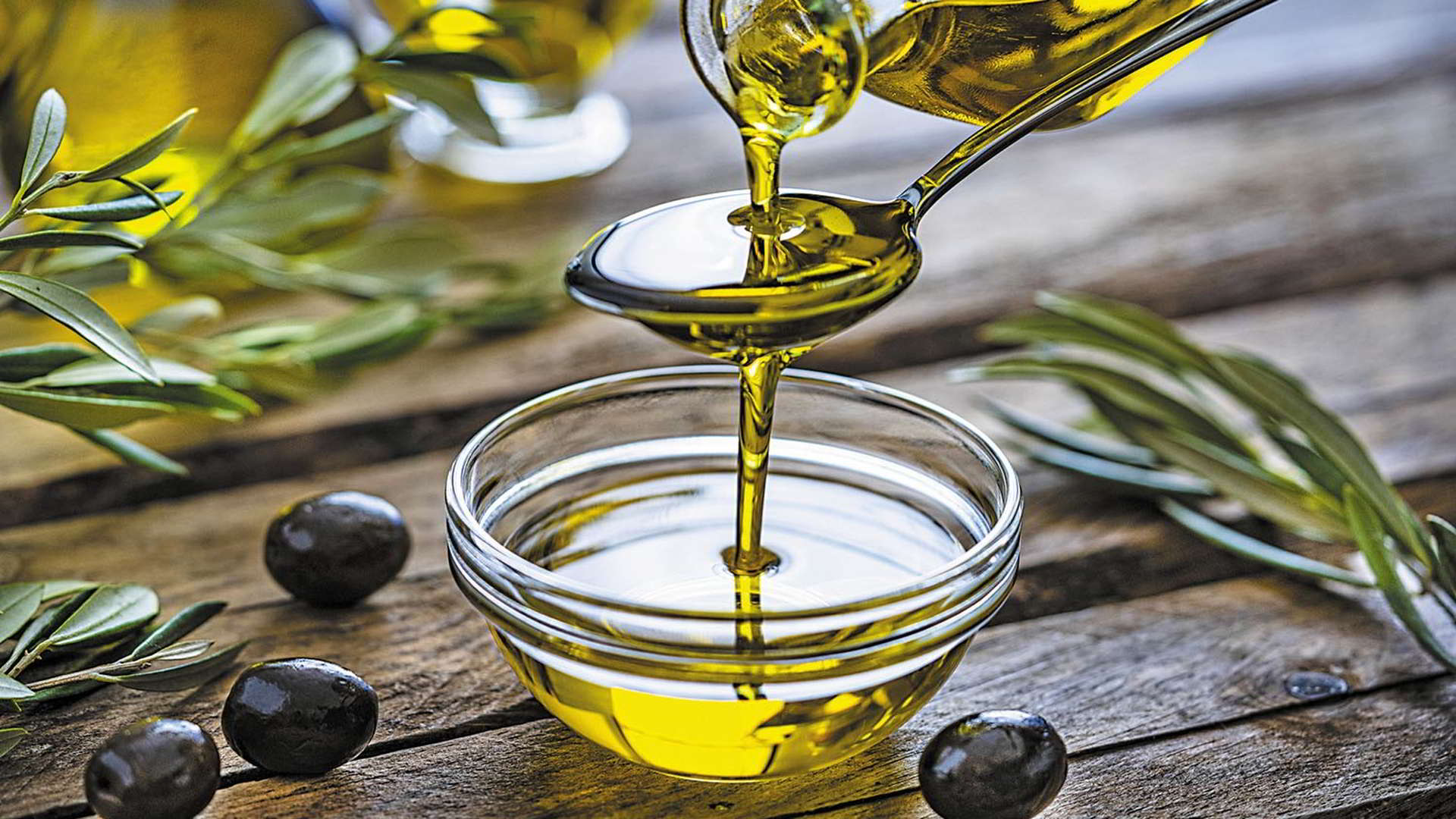 Olivový olej a olivy