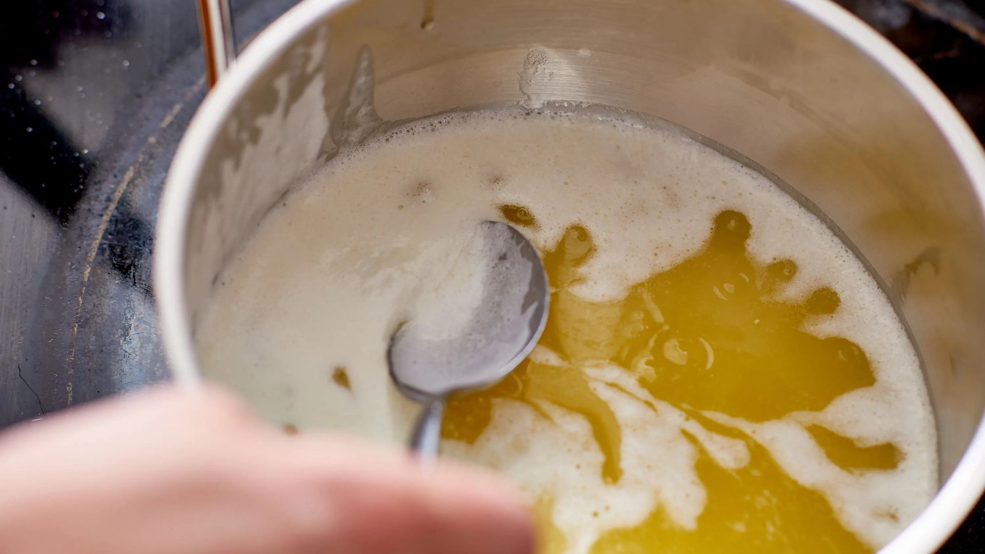 Proces výroby masla ghee